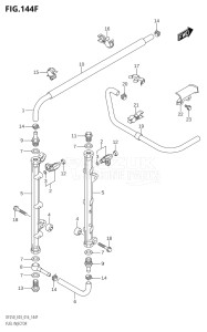 20002F-610001 (2016) 200hp E03-USA (DF200T) DF200 drawing FUEL INJECTOR (DF250Z:E03)