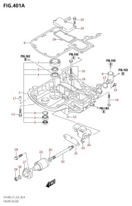 DF115BZ From 11506Z-240001 (E11 E40)  2022 drawing ENGINE HOLDER (022)