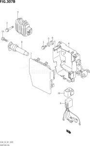 04001F-510001 (2005) 40hp E01-Gen. Export 1 (DF40QHK5  DF40TK5) DF40 drawing IGNITION COIL (K5,K6,K7,K8,K9,K10)