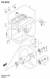 DF40A From 04003F-710001 (E03)  2017 drawing GEAR CASE (DF40A:E03)