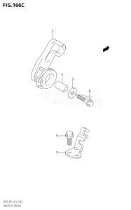 DF25 From 02503F-310001 (E01)  2013 drawing THROTTLE CONTROL (DF25Q:E01)