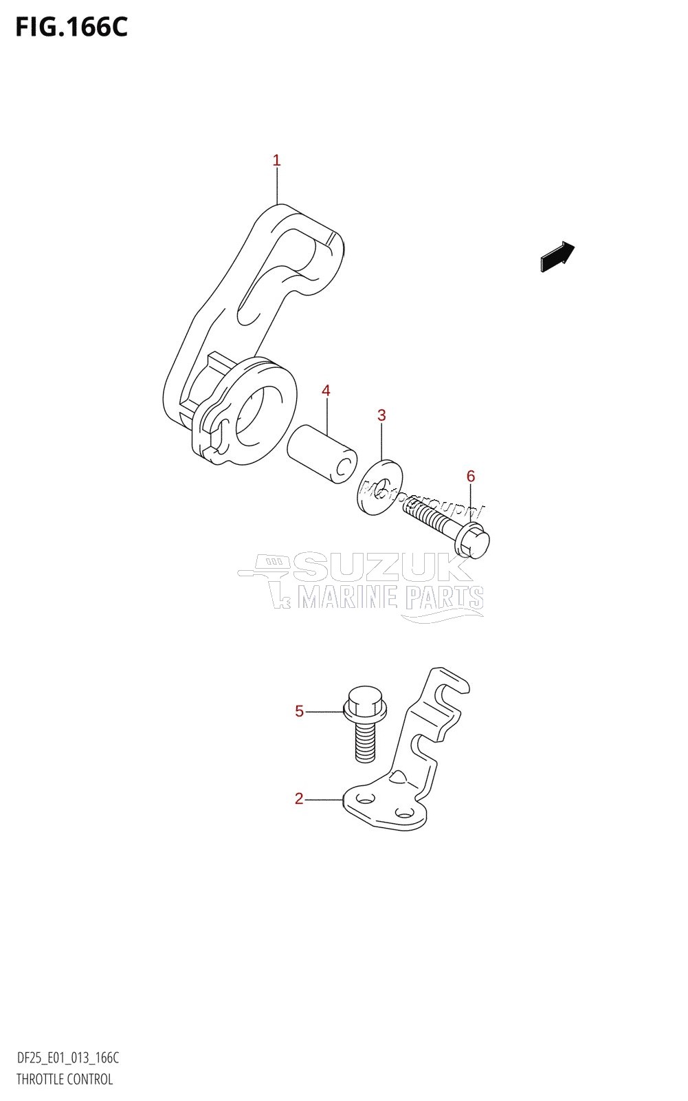 THROTTLE CONTROL (DF25Q:E01)