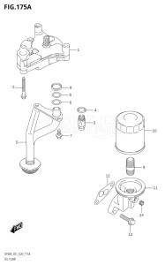 08002F-140001 (2021) 80hp E01 E40-Gen. Export 1 - Costa Rica (DF80AT) DF80A drawing OIL PUMP