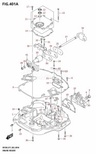 DF225Z From 22503Z-240001 (E11 E40)  2022 drawing ENGINE HOLDER (DF250T,DF250Z,DF225T,DF225Z,DF200T,DF200Z)