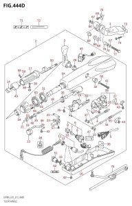 DF90A From 09003F-310001 (E01 E40)  2013 drawing TILLER HANDLE (DF90ATH:E40)