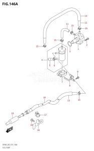 09003F-910001 (2019) 90hp E03-USA (DF90A) DF90A drawing FUEL PUMP