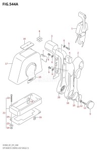 DF150A From 15003F-910001 (E01 E40)  2019 drawing OPT:REMOTE CONTROL ASSY SINGLE (1)