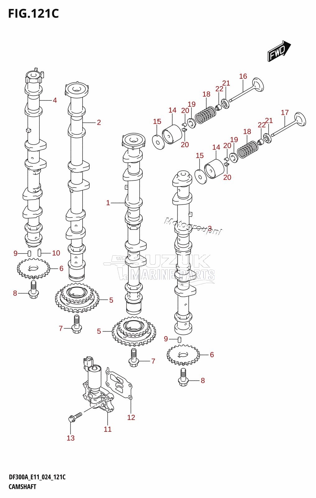 CAMSHAFT (DF250ATSS)