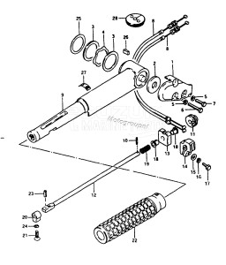 DT9.9 From 0991-100001 ()  1988 drawing HANDLE - GRIP