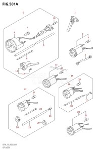 DF90 From 09001F-371001 (E03)  2003 drawing OPT:METER (K1,K2,K3,K4)