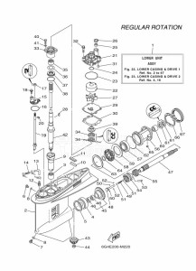 150AETX drawing PROPELLER-HOUSING-AND-TRANSMISSION-1