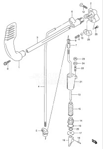 01501F-861001- (1998) 15hp - (DF15(A,AR)S W) DF15(A,A)S W drawing CLUTCH