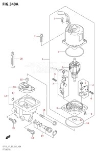 DF150Z From 15002Z-210001 (E01 E40)  2012 drawing PTT MOTOR