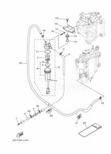 FL200BETX drawing FUEL-SUPPLY-1