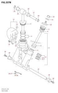 DF200Z From 20001Z-421001 (E01 E40)  2004 drawing TRIM CYLINDER (L-TRANSOM)