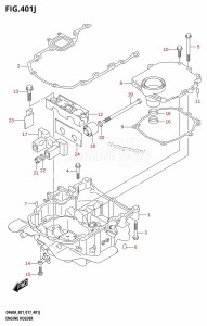 DF50A From 05003F-710001 (E01)  2017 drawing ENGINE HOLDER (DF60AQH:E01)