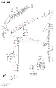 DF175T From 17502F-410001 (E01 E40)  2014 drawing FUEL INJECTOR (DF150Z:E40)