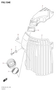 DF140A From 14003F-510001 (E40)  2015 drawing SILENCER (DF115AZ:E40)