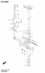 DF9.9B From 00995F-610001 (P03)  2016 drawing SWIVEL BRACKET (DF9.9BTH:P03)