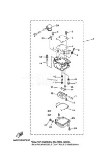 F25AEH-S-NV-BSO drawing CARBURETOR