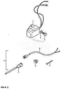 DT25 From 02501K-351001 ()  1996 drawing OPTIONAL : ELECTRICAL (FOR MANUAL STARTER)