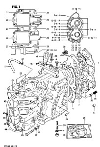 DT55 From 05502-601167-602146 ()  1986 drawing CYLINDER