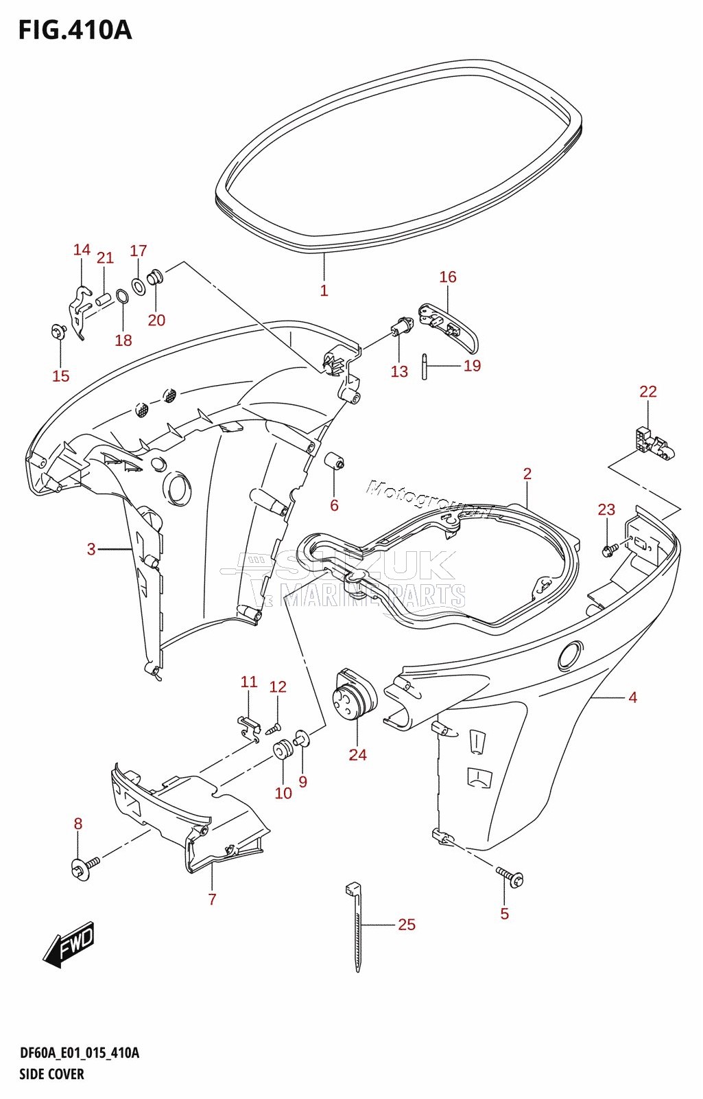 SIDE COVER (DF40A:E01)