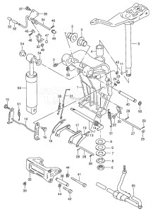 DT60 From 06002-751001 ()  1997 drawing SWIVEL BRACKET (DT60WQ)