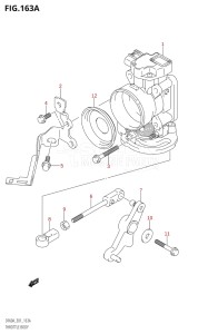 04004F-110001 (2011) 40hp E34-Italy (DF40AST) DF40A drawing THROTTLE BODY