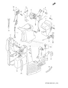 DT25AC From 02506-231001 ()  1992 drawing ELECTRICAL