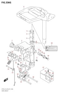 DT9.9A From 00993K-710001 (P36 P40)  2017 drawing SWIVEL BRACKET (DT15A:P36)