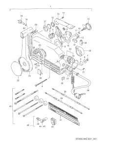 DT25C From 02507-031001 ()  1991 drawing OPTIONAL : REMOTE CONTROL