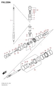 DF250A From 25003P-510001 (E03)  2015 drawing TRANSMISSION