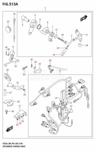 DF25A From 02504F-440001 (P01)  2024 drawing OPT:REMOTE CONTROL PARTS (DF25A,DF30A,DF30AQ)