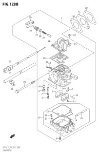 11503F-210001 (2012) 15hp P03-U.S.A (DF15) DF15 drawing CARBURETOR (DF9.9TH:P03)