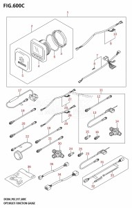 DF20A From 02002F-710001 (P03)  2017 drawing OPT:MULTI FUNCTION GAUGE (DF20AR:P03)