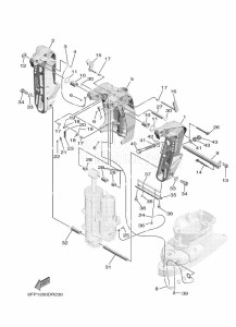 F100FETX drawing FRONT-FAIRING-BRACKET