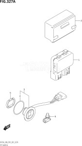 03003F-140001 (2021) 30hp P01 P40-Gen. Export 1 (DF30A   DF30AQ   DF30AR   DF30AT  DF30AT    DF30AT   DF30ATH  DF30ATH    DF30ATH) DF30A drawing PTT SWITCH (DF25AT,DF30AT)