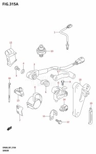 DF60A From 06002F-010001 (E01 E40)  2010 drawing SENSOR