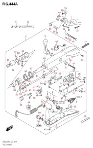 04003F-340001 (2023) 40hp E01 E11-Gen. Export 1-and 2 (DF40A  DF40AQH  DF40AT  DF40ATH) DF40A drawing TILLER HANDLE (DF40AQH,DF60AQH)