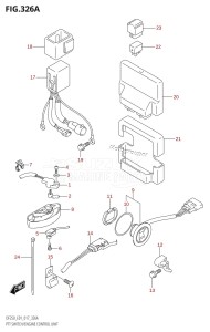 DF200 From 20002F-710001 (E01 E40)  2017 drawing PTT SWITCH /​ ENGINE CONTROL UNIT (DF200T:E01)