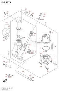 DF150AST From 15004F-040001 (E03)  2020 drawing TRIM CYLINDER