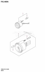 DF50A From 05003F-310001 (E01)  2013 drawing METER (DF40A:E01)