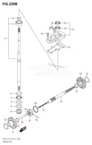 DT9.9A From 00996 -710001 (P36-)  2017 drawing TRANSMISSION (DT9.9A:P36)