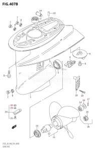 DT25 From 02503K-410001 (P36-)  2014 drawing GEAR CASE (DT30:P40)