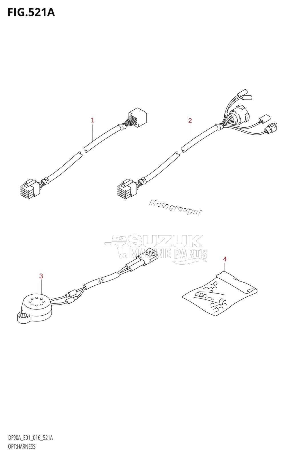 OPT:HARNESS (DF70A:E01)