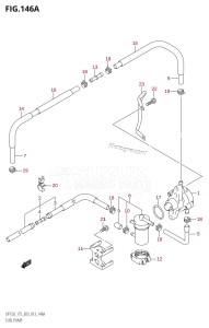 DF150Z From 15002Z-310001 (E03)  2013 drawing FUEL PUMP