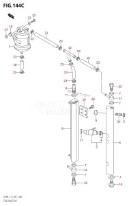 DF90 From 09001F-151001 (E01)  2001 drawing FUEL INJECTOR (DF115WT,DF115WZ)