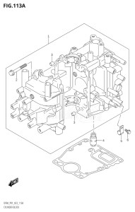 00801F-140001 (2021) 8hp E01 P01-Gen. Export 1   - (DF8A   DF8AR  DF8AR) DF8A drawing CYLINDER BLOCK