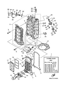 LF350TUR-2009 drawing CYLINDER--CRANKCASE-1